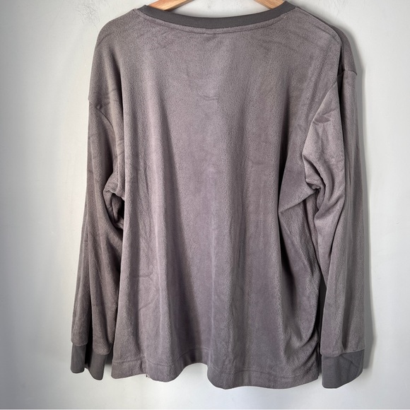 ED Ellen Degeneres Sleep Top Soft Fleece Womens XL - Picture 4 of 7